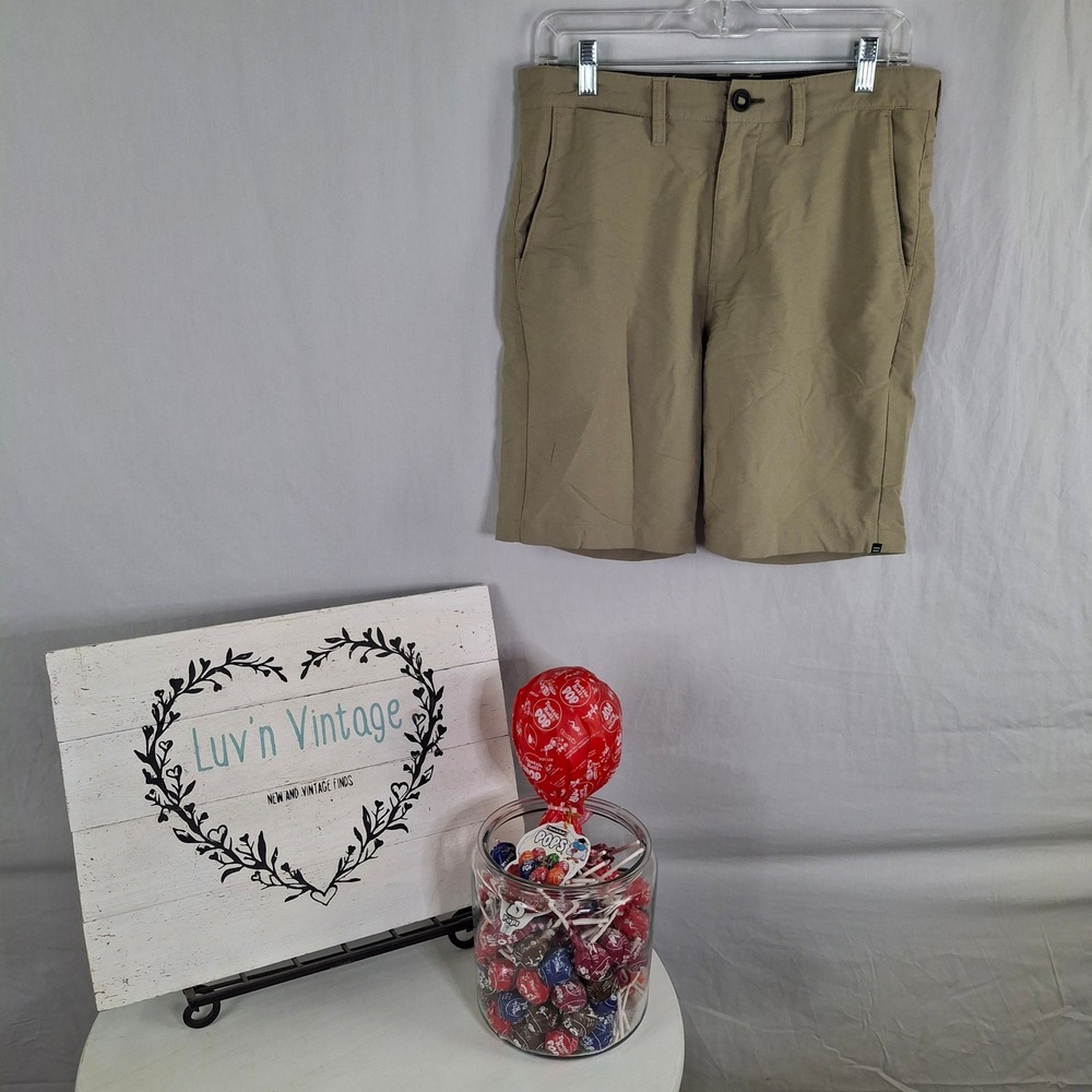 Billabong Adventure Division Mens Khaki Hybrid Shorts Tan Quick Dry Walkshorts